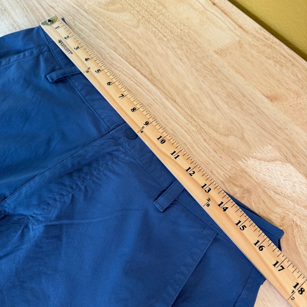 Mountain Hardwear Basin Trek Pants Mens 33 Blue Hiking Nylon Stretch OM9741 - Picture 8 of 11